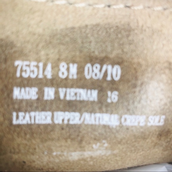 Clark’s originals suede tall boots tan size 8 - Picture 5 of 8